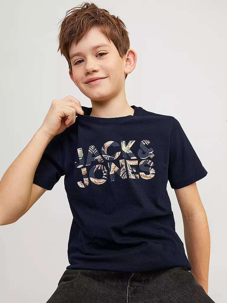 JACK & JONES | Jungen T-Shirt JJEJEFF | beige