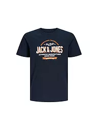 JACK & JONES | Jungen T-Shirt JJELOGO | dunkelblau