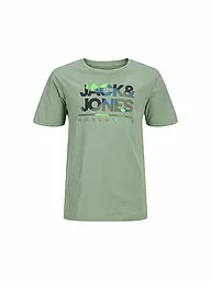 JACK & JONES | Jungen T-Shirt JJLUKE | Mint