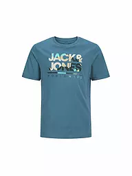 JACK & JONES | Jungen T-Shirt JJLUKE | Petrol