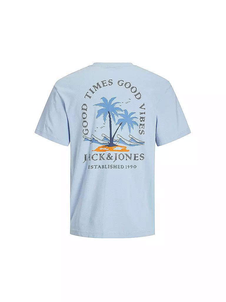 JACK & JONES | Jungen T-Shirt JJSUMMER  | Hellblau