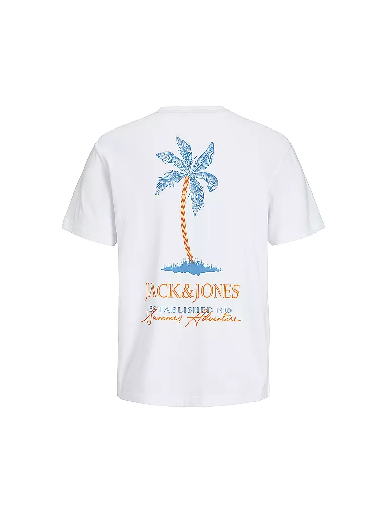 JACK & JONES | Jungen T-Shirt JJSUMMER  | Weiss