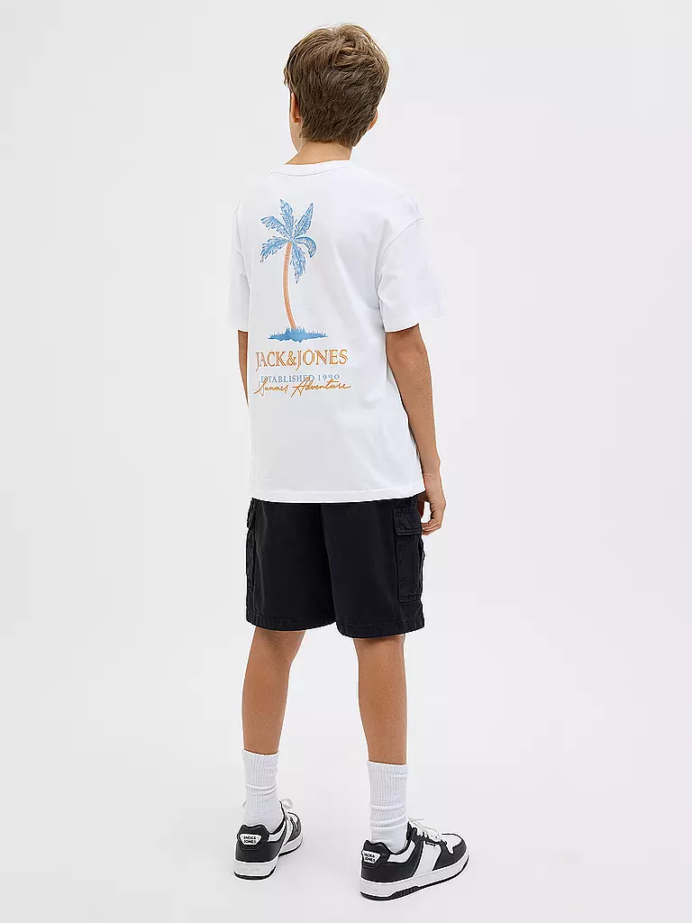 JACK & JONES | Jungen T-Shirt JJSUMMER  | Weiss
