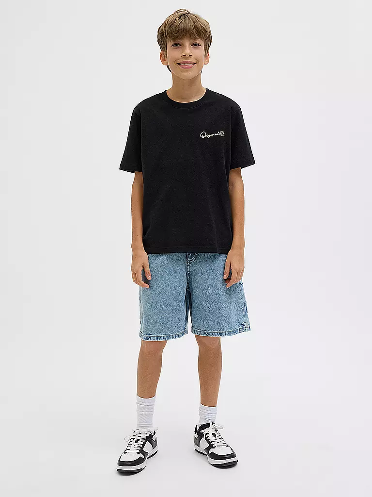 JACK & JONES | Jungen T-Shirt JORACAPULCO | Schwarz