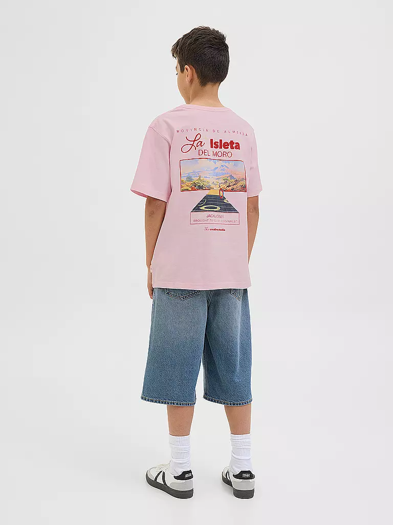 JACK & JONES | Jungen T-Shirt JORALMERIA | creme