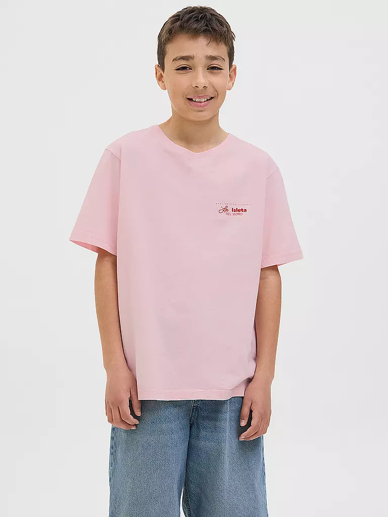 JACK & JONES | Jungen T-Shirt JORALMERIA | creme
