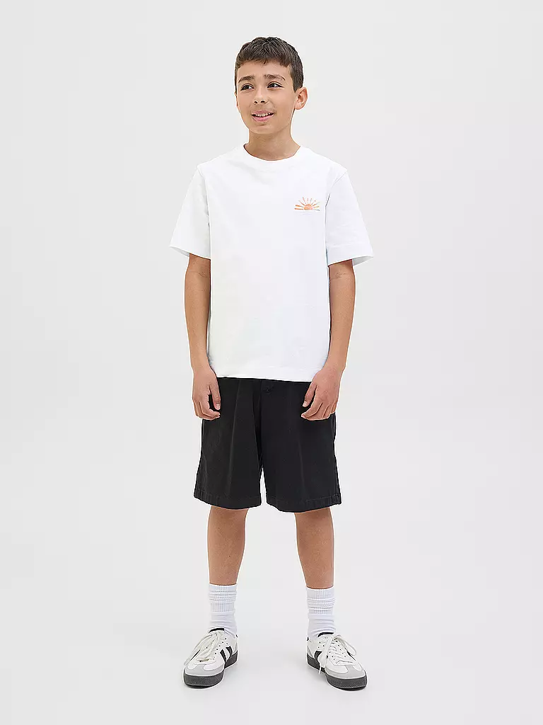 JACK & JONES | Jungen T-Shirt JORCANGGU SUMMER  | Weiss