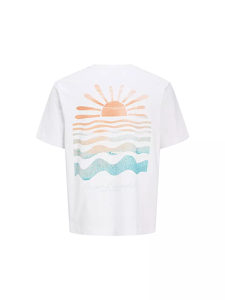 JACK & JONES | Jungen T-Shirt JORCANGGU SUMMER  | Weiss