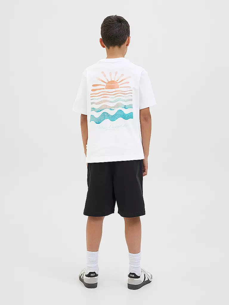 JACK & JONES | Jungen T-Shirt JORCANGGU SUMMER  | Weiss