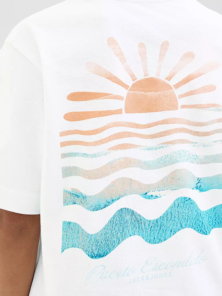 JACK & JONES | Jungen T-Shirt JORCANGGU SUMMER  | Weiss