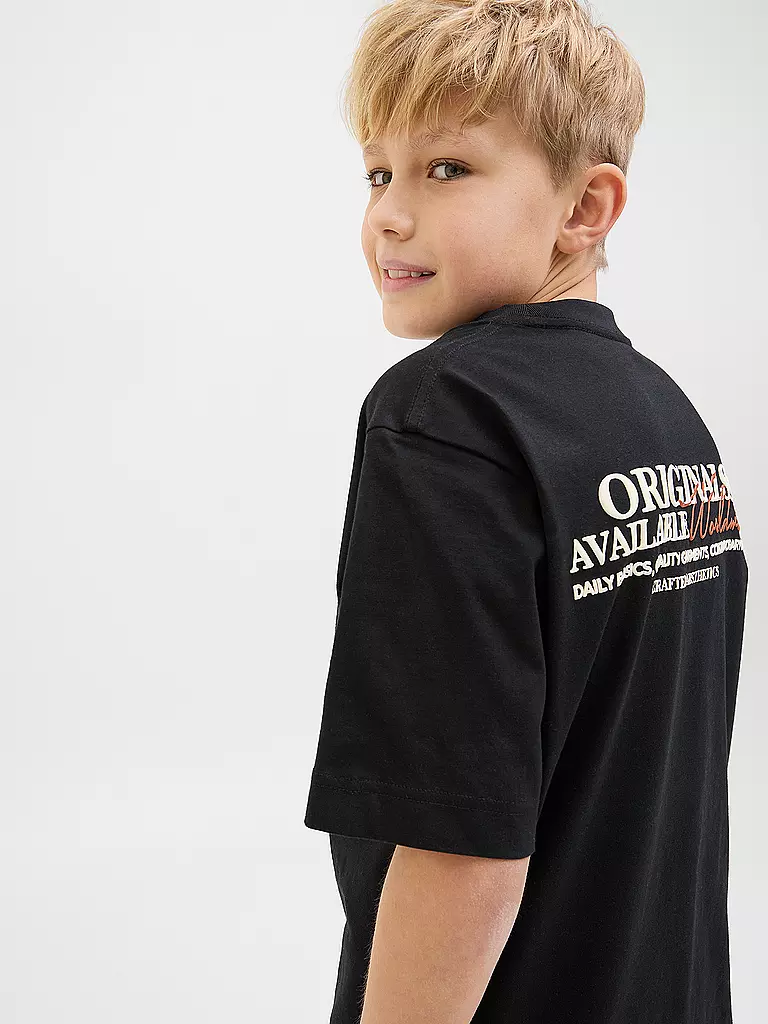JACK & JONES | Jungen T-Shirt JORISLINGTON | creme