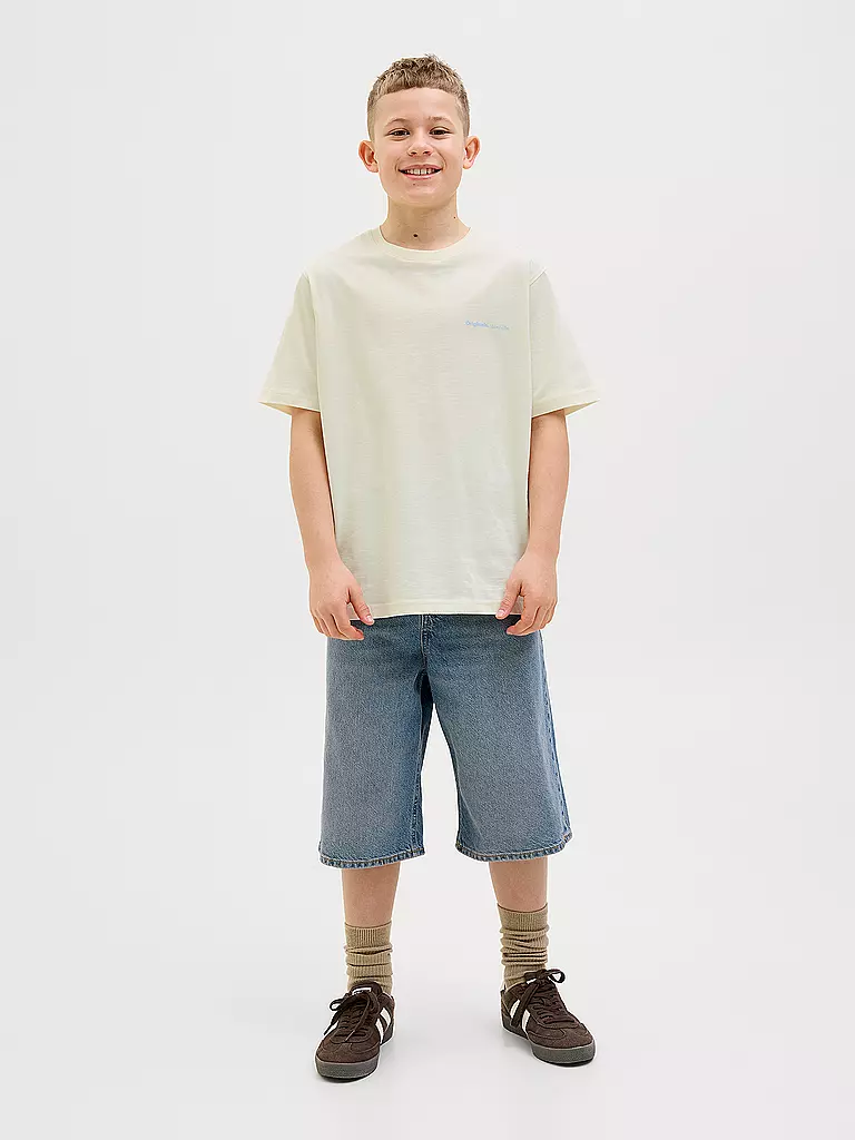 JACK & JONES | Jungen T-Shirt JORPAROS | Creme