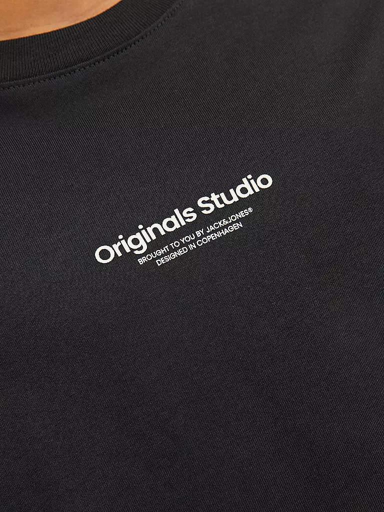 JACK & JONES | Jungen T-Shirt JORVESTERBRO | Schwarz