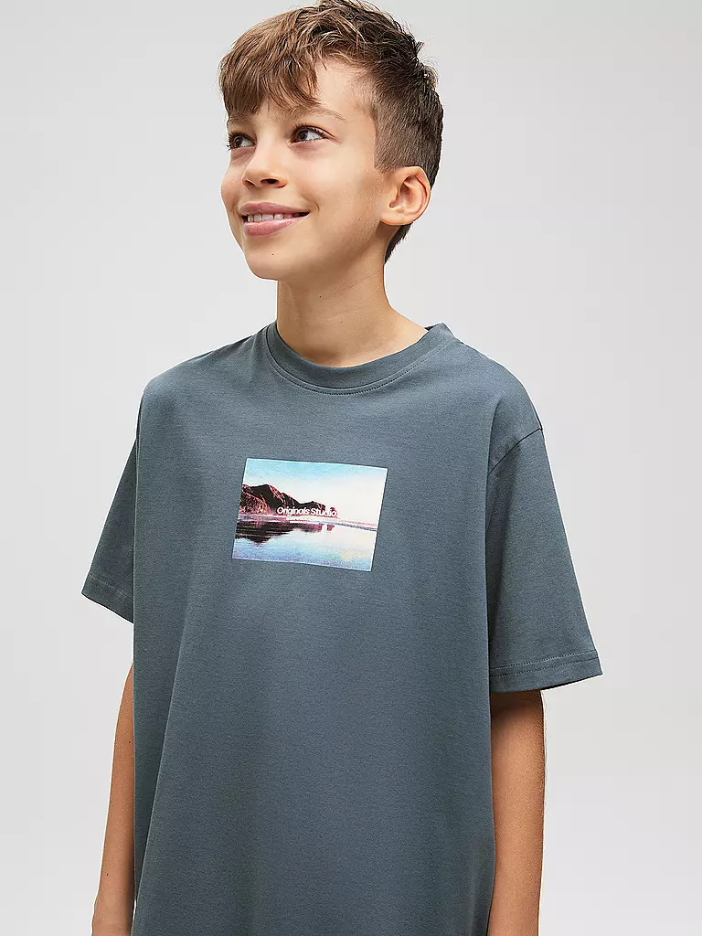 JACK & JONES | Jungen T-Shirt JORVESTERBRO | schwarz