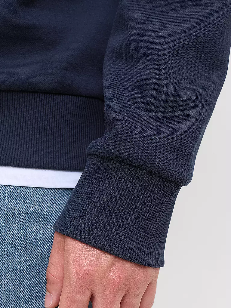 JACK & JONES | Kapuzensweater - Hoodie JJGEPLAS  | dunkelblau