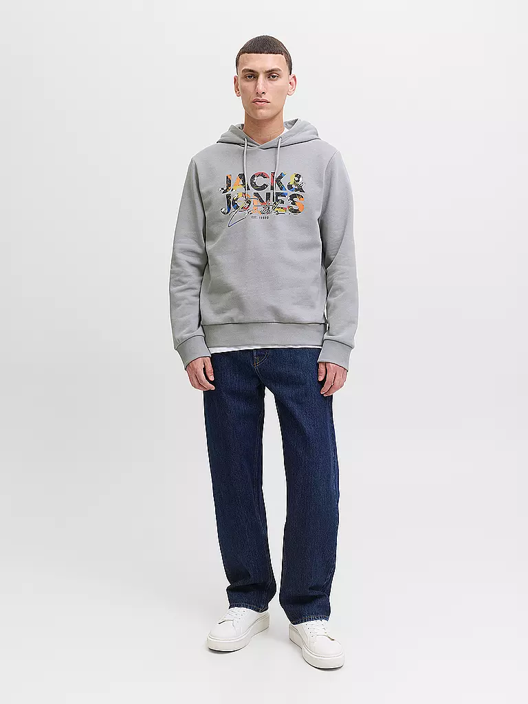 JACK & JONES | Kapuzensweater - Hoodie JJGEPLAS | grau