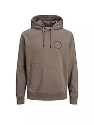 JACK & JONES | Kapuzensweater - Hoodie JJSUNSET  | braun