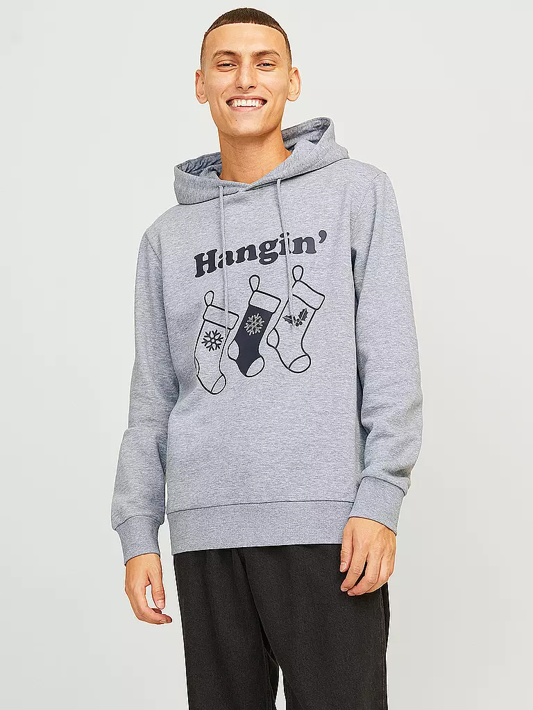 JACK & JONES | Kapuzensweater - Hoodie JJXMAS | rot