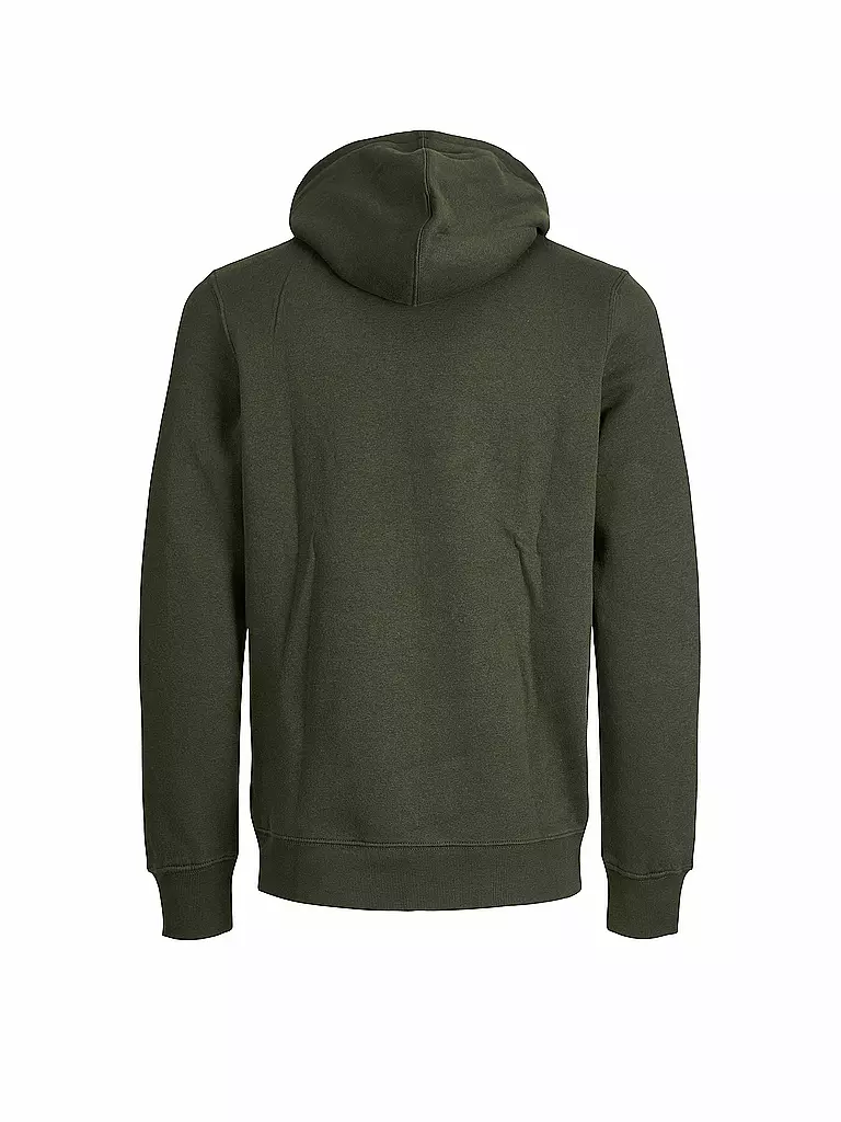 JACK & JONES | Kapuzensweatjacke JJESTAR | schwarz