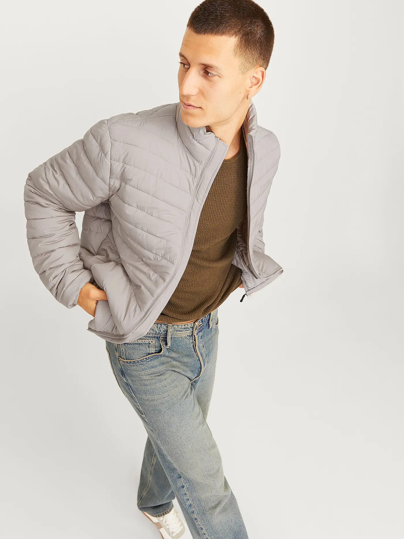 JACK & JONES | Leichtsteppjacke JJESTATE | creme