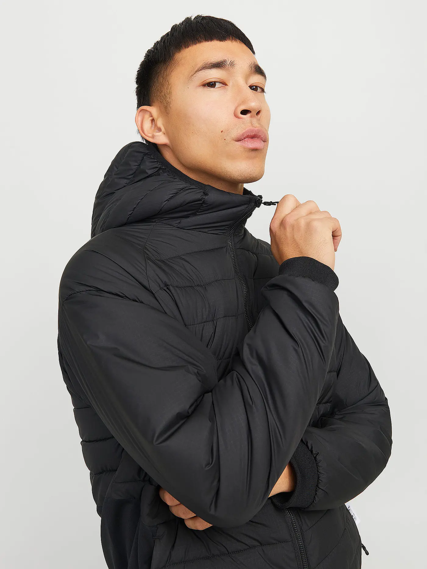 JACK & JONES | Leichtsteppjacke JJESTATE | schwarz