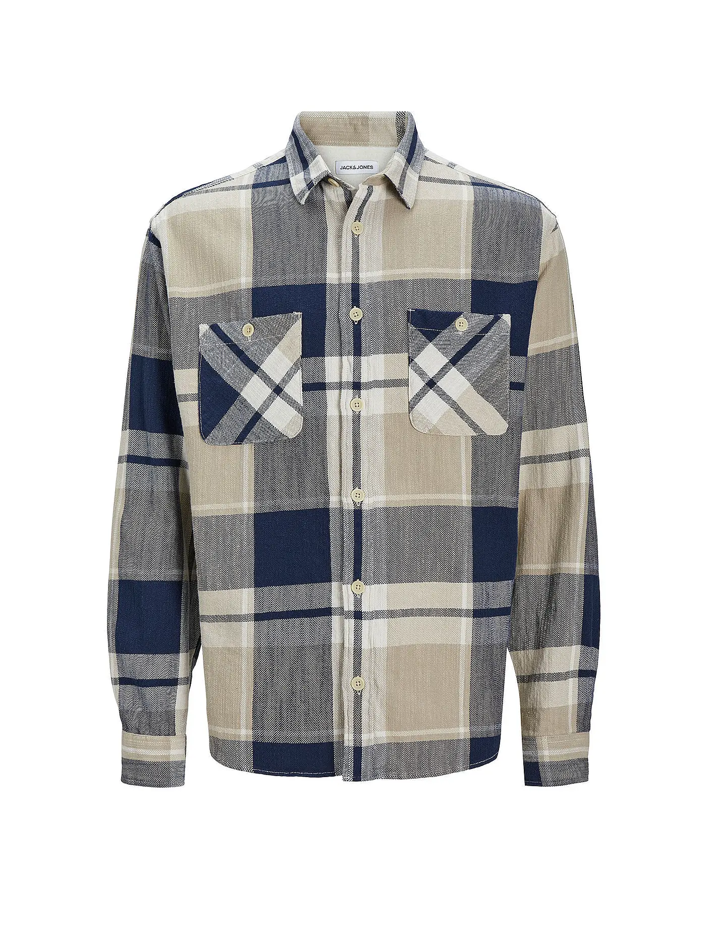 JACK & JONES | Overshirt  JJEMICHAEL | beige