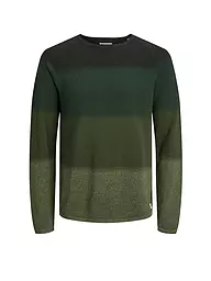 JACK & JONES | Pullover "JJEHILL" | dunkelgrün