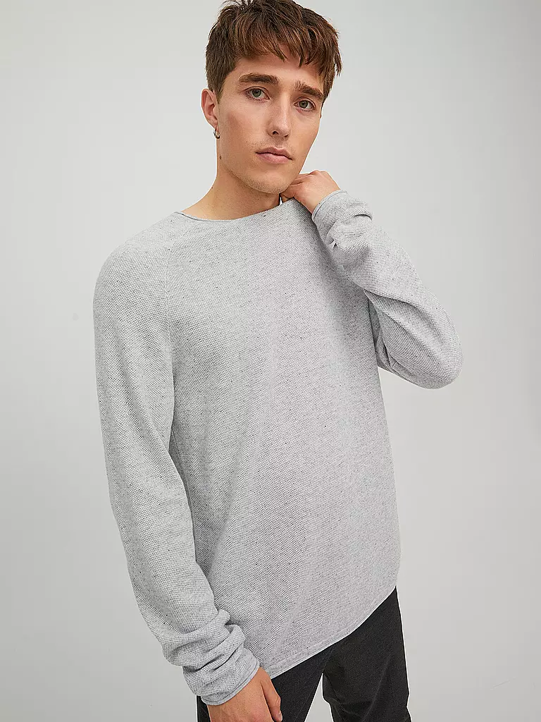 JACK & JONES | Pullover  JJEHILL | dunkelgrün