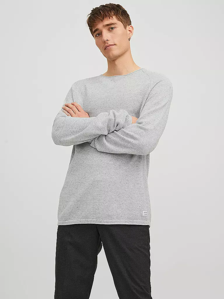 JACK & JONES | Pullover  JJEHILL | dunkelgrün