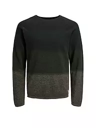 JACK & JONES | Pullover "JJEHILL" | dunkelgrün