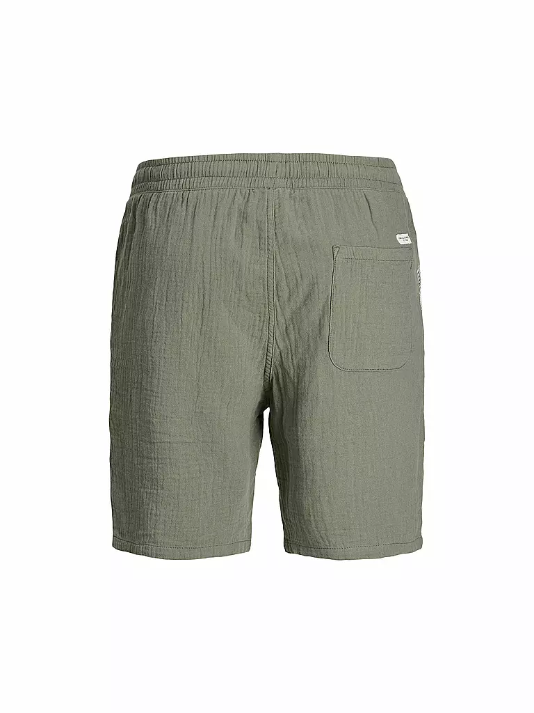 JACK & JONES | Shorts JPSTJAIDEN PATRAS | hellbraun