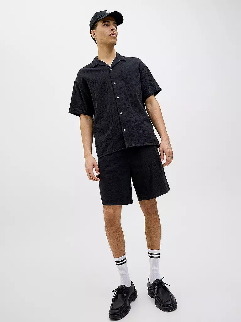 JACK & JONES | Shorts JPSTJAIDEN PATRAS | hellbraun