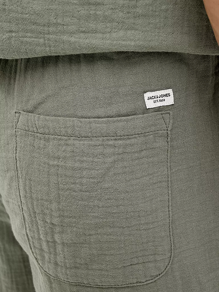 JACK & JONES | Shorts JPSTJAIDEN PATRAS | hellbraun