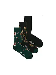 JACK & JONES | Socken JACXMAS | Dunkelgrün