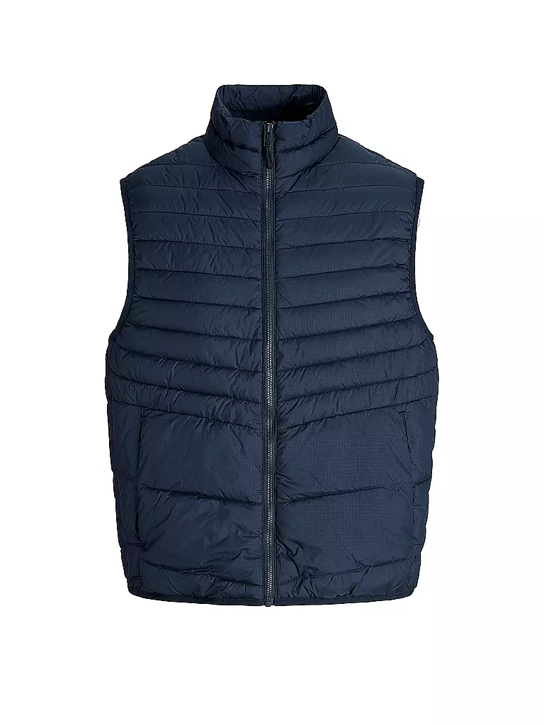 JACK & JONES | Steppgilet JJESTATE | dunkelblau