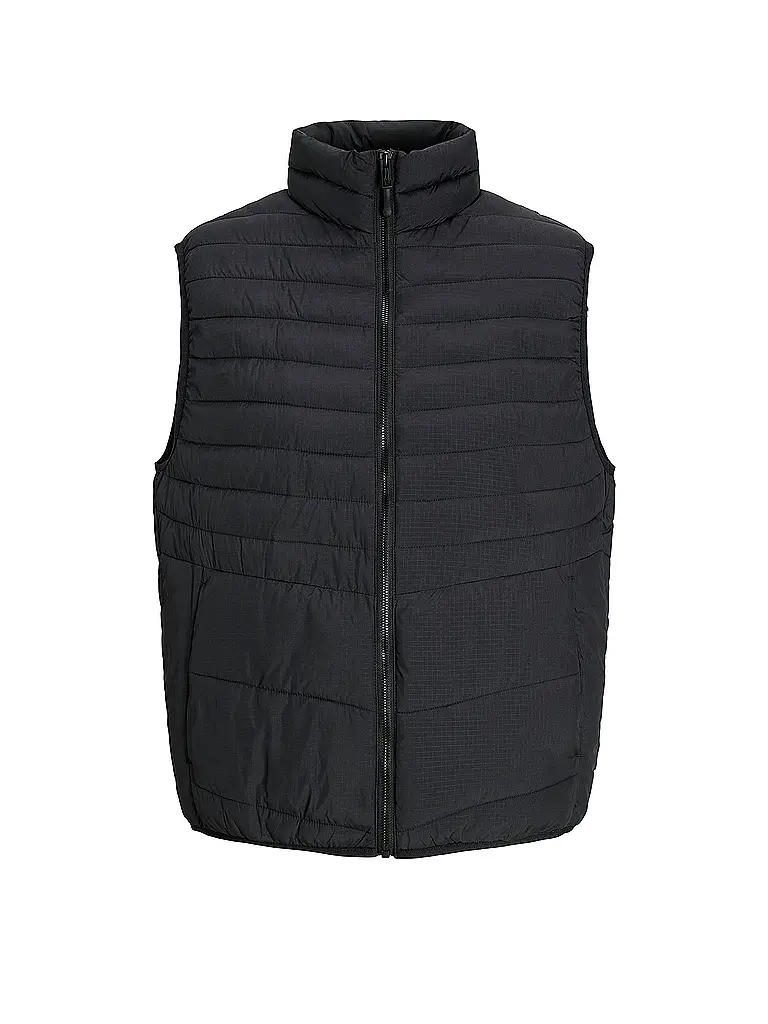 JACK & JONES | Steppgilet JJESTATE | schwarz