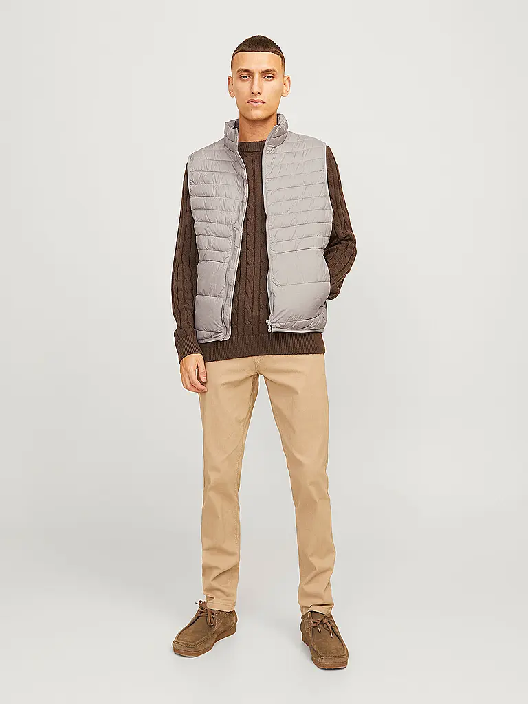 JACK & JONES | Steppgilet JJESTATE | creme