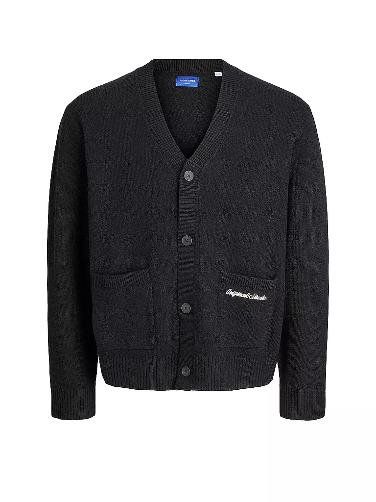 JACK & JONES | Strickjacke JORNORREBRO | schwarz
