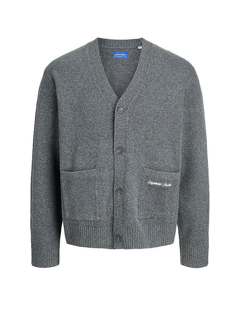 JACK & JONES | Strickjacke JORNORREBRO | grau