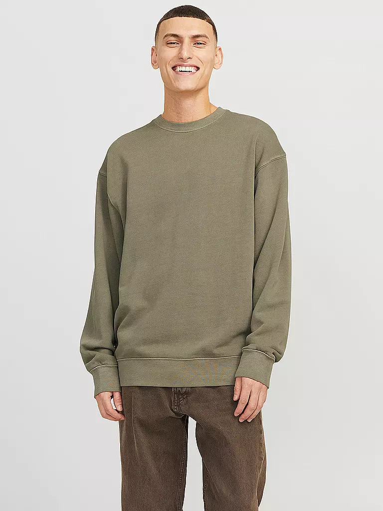 JACK & JONES | Sweater JJECHARGE | hellblau