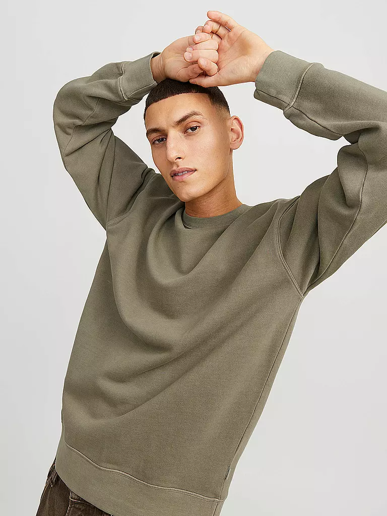 JACK & JONES | Sweater JJECHARGE | hellblau