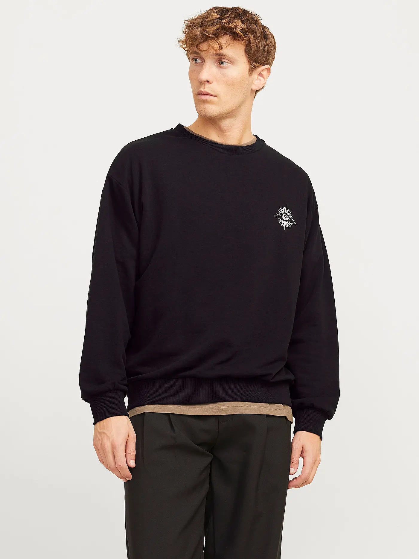 JACK & JONES | Sweater JJJACKIE | schwarz