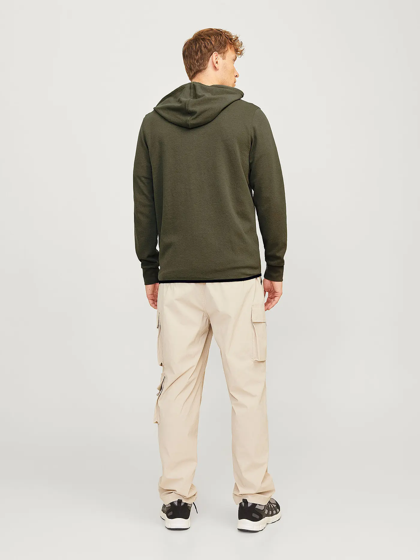 JACK & JONES | Sweatjacke JCOAIR | olive