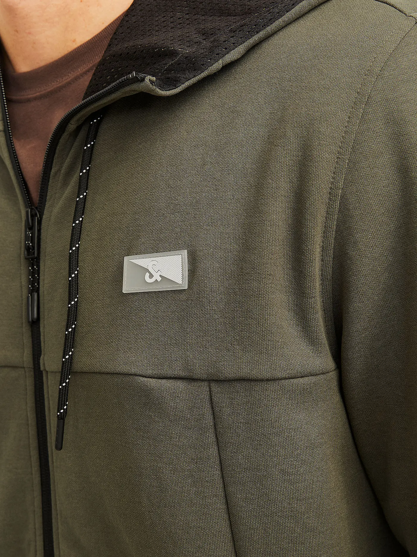 JACK & JONES | Sweatjacke JCOAIR | olive