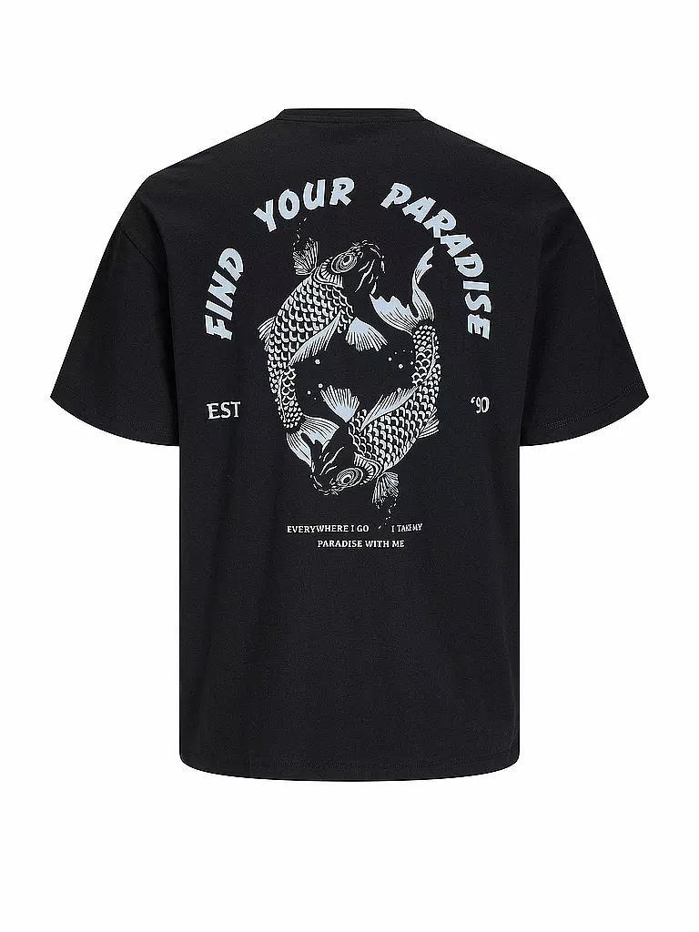 JACK & JONES | T-Shirt JJCHARGE | hellblau