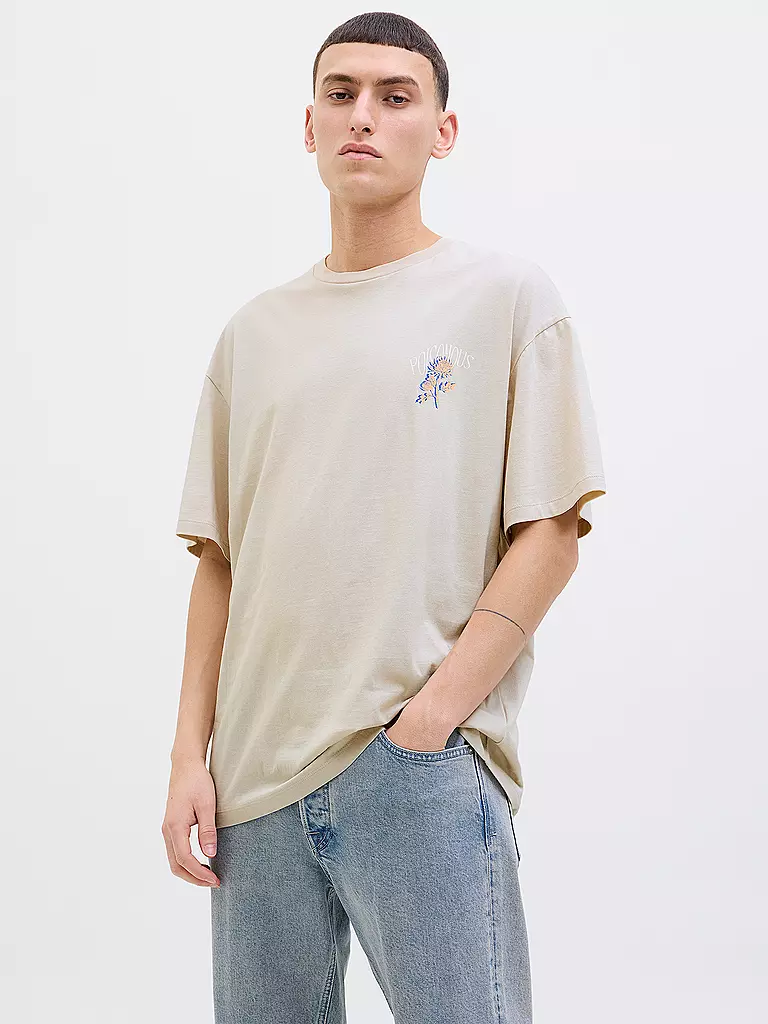 JACK & JONES | T-Shirt JJCHARGE | hellblau