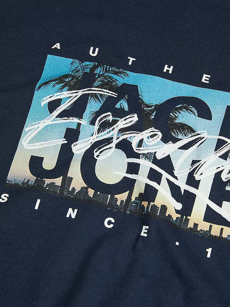 JACK & JONES | T-Shirt JJCOLTON | hellgrün