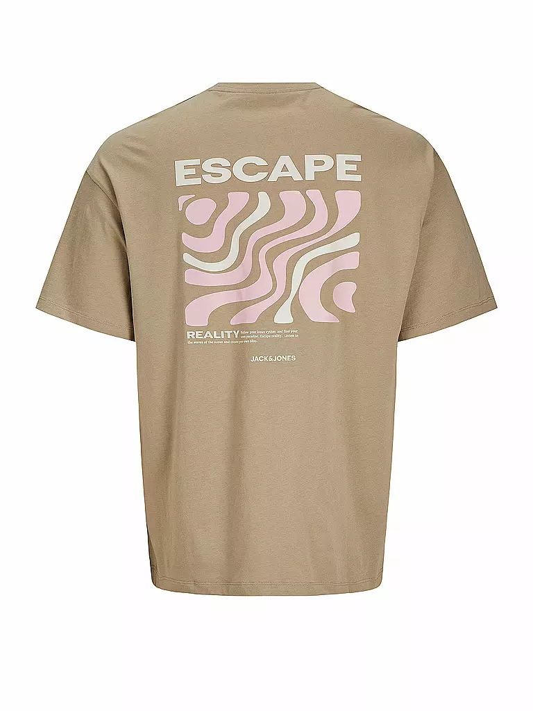 JACK & JONES | T-Shirt JJEAMES | hellgrün