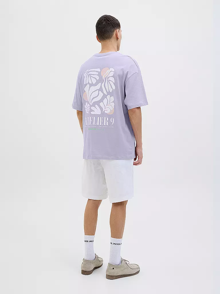JACK & JONES | T-Shirt JJEAMES | hellbraun