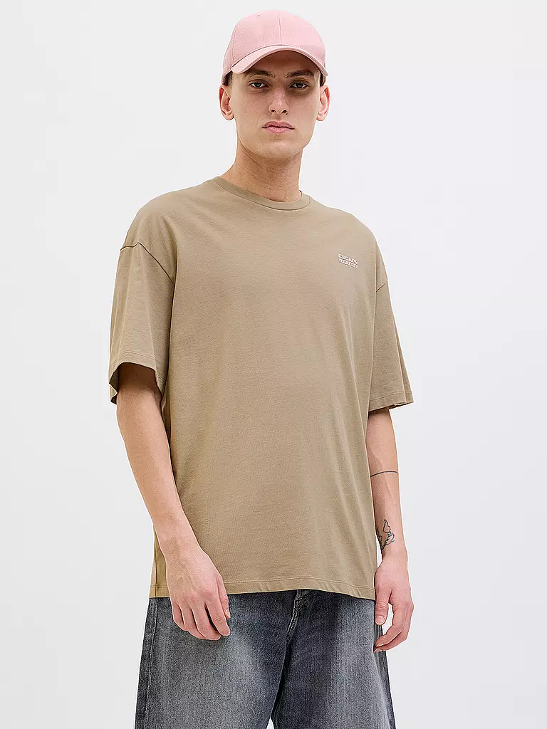 JACK & JONES | T-Shirt JJEAMES | hellgrün